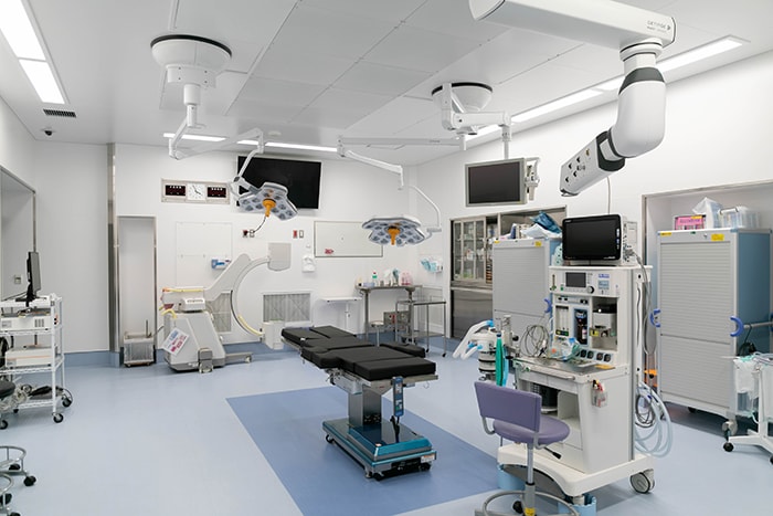 手術室全景の写真